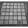 Dolls House Real Miniature Vintage Slate Floor Tiles, Hand Crafted & Split From Over 80 Years Old, Fairyhouse