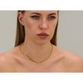 Gold Cuban Chain Necklace, 18K Filled Necklace For Women, Everyday Layering Necklce
