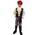 Pirate Children's Fancy Dress Costume With Personalised Letter - Sea Legs Sam