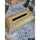 Tissue Box, Arabian Tissue Box, Crafted Handcrafted Hankie Box, Moorish Style Box Holder