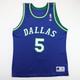 Vintage 1990S Jason Kidd Dallas Mavericks Basketball Jersey