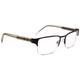 Burberry Eyeglasses B1297 1212 Brown/Clear/Plaid Half Rim Frame Italy 54[]18 145