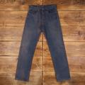 Vintage Levis 501 Jeans 32 X 34 Usa Made 90S Dark Wash Straight Blue Red Tab