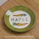 Pet Food Saucer/Small Plate Rabbit Guinea Pig Carrot Pattern Choice Of Colors Personalized Gift For Owner Under 30