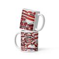 Shirts Of Wigan Warriors 11Oz Mug - Rugby League