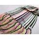 Talbots Vintage Large Scarf - Long Silk Striped Wrap/Silk Shawl