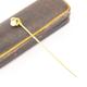 Antique Victorian Dragons Claw 18Ct Gold Pearl Set Stick Pin Brooch Boxed