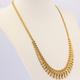 Vintage 9Ct Fringe Gold Necklace Yellow 9 Carat Boxed Gift Fine