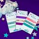 Mermaid Hair Accessories - Party Bag Favours Party Fillers No Snag Bands Foe Elastic