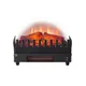 Flamme 16" Basket Fire Glowing Logs And Flame Effect With Heater