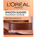 L'Oreal - Smooth Sugar Nourish Cocoa Face and Lip Scrub (50ml)