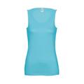 SOLS Womens/Ladies Jane Sleeveless Tank / Vest Top (Blue Atoll) - Multicolour Cotton - Size Small