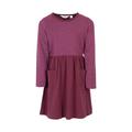 Trespass Girls Forgotten Stripe Jersey Casual Dress (Fig) - Pink - Size 7-8Y
