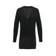 Premier Womens/Ladies Longline V Neck Cardigan (Black) - Size 14 UK