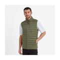 TOG24 Gibson Mens Insulated Padded Gilet Khaki - Size 4XL