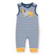 Kite Clothing Baby Unisex Daxie Dog Dungarees - Navy Cotton - Size Newborn