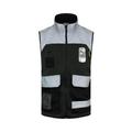 Puma x Helly Hansen Sleeveless Grey Mens Refelctive Polar Fleece Vest 598279 01 - Black - Size Medium
