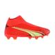 Puma Ultra Match+ LL FG/AG Mens Orange Football Boots - Size UK 11