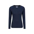 Mountain Warehouse Womens/Ladies Talus Long-Sleeved Top (Navy) - Size 6 UK