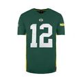 Fanatics Mens Aaron Rodgers 12 Green Bay Packers Shirt - Size 2XL