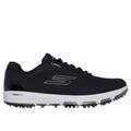 Skechers Men's GO GOLF PRO 6 SL Shoes | Size 12.0 | Black/Gray | Synthetic/Textile/Metal | Arch Fit