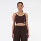 New Balance Women's NB Harmony Light Support Sports Bra in Black Poly Knit, size Large