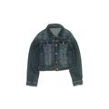 Kidpik Denim Jacket: Blue Stars Jackets & Outerwear - Kids Girl's Size 12