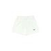 Under Armour Athletic Shorts: White Solid Activewear - Women's Size Small