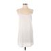 Bella Luxx Casual Dress - Slip dress: White Dresses - Women's Size Small