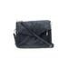 Moda Luxe Crossbody Bag: Pebbled Black Solid Bags