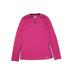 Under Armour Long Sleeve T-Shirt: Pink Solid Tops - Kids Girl's Size X-Large