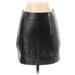 Shein Faux Leather Skirt: Black Bottoms - Women's Size X-Small