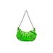 Balenciaga Leather Crossbody Bag: Green Bags