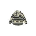 Old Navy Fleece Jacket: Gold Aztec or Tribal Print Jackets & Outerwear - Size 2Toddler