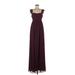 Show Me Your Mumu Cocktail Dress - Formal Square Sleeveless: Burgundy Solid Dresses - New - Women's Size Medium