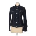 Levi Strauss Signature Denim Jacket: Short Blue Print Jackets & Outerwear - Women's Size Medium