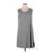 Amazon Essentials Casual Dress - Shift Scoop Neck Sleeveless: Gray Color Block Dresses - Women's Size X-Large