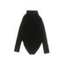 MANGOPOP Collection Bodysuit: Off The Shoulder Off Shoulder Black Solid Tops - Women's Size Small