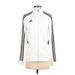 Adidas Track Jacket: White Jackets & Outerwear - Women's Size Small