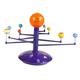 BESTonZON 3 Pcs Solar System Orb Planetary Model Orbital Planetarium Model Kit Outer Space 3d Solar System Project Rotating Solar System Toy Plaything Toolkit Student Plastic Without