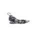 BCBGeneration Sandals: Black Print Shoes - Women's Size 7 - Open Toe