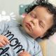 YOtat Black Reborn Doll Boys 20 Inch African American Doll Tan Skin Soft Silicone Vinyl Newborn Doll Looks Like A Real Gift For Girls