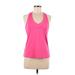 Lucky in Love Active Tank Top: Pink Activewear - Women's Size Medium