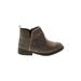 OshKosh B'gosh Ankle Boots: Gray Shoes - Kids Girl's Size 8