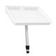 YWBL-WH Boat Bait Board, Boat Cutting Board Bait Table Filet Board Fish Outdoor Cleaning Fish Station White Fishing Fillet Table for, Filet & Bait