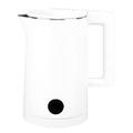 Electric Kettle, Cordless Electric Tea Kettle Auto Shutoff UK Plug 220V 2L Capacity Boil Dry Protection with Base for Home (White)
