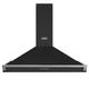 Stoves RICHMOND CHIM90PYRBLK 90cm Chimney Hood With Rail - BLACK