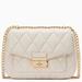 Kate Spade Bags | Kate Spade Carey Medium Quilted Flap Shoulder Bag Light Pink | Color: White | Size: Os