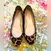 J. Crew Shoes | Jcrew Calf Hair Gold Heel Shoes 8.5 | Color: Gold | Size: 8.5