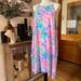 Lilly Pulitzer Dresses | Lilly Pulitzer Margot Swing Dress, It Was All A Dream, Euc, Xl | Color: Blue/Pink | Size: Xl